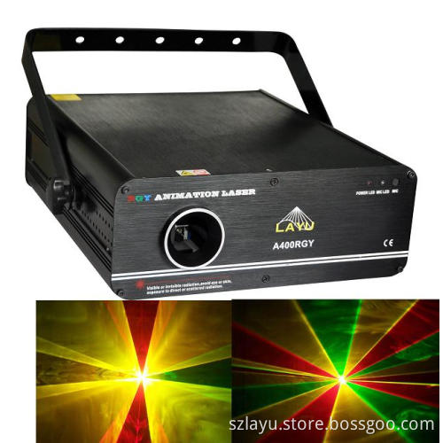 RGY Cartoon Laser Light for Stage (A400RGY)